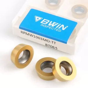 Inserto de carburo para fresado frontal Rpmw 1003 Mo, insertos de corte indexables PVD