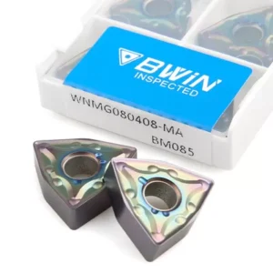 Insertos de carburo de tungsteno CNC WNMG080408 HRA92.4 Herramienta de corte para torno